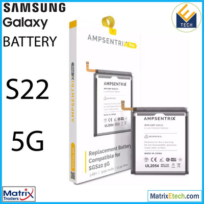 Samsung Galaxy S22 5G Replacement Battery (Pro) EB - BS901ABY - Matrix Traders