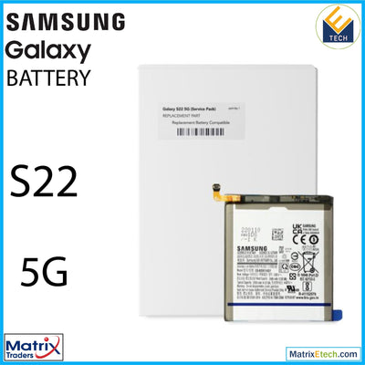 Samsung Galaxy S22 5G Replacement Battery (Service Pack) EB - BS901ABY - Matrix Traders