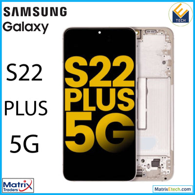 Samsung Galaxy S22 Plus 5G OLED Assembly With Frame (Refurbished) - Matrix Traders