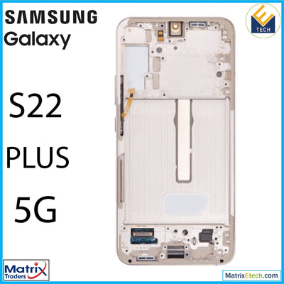 Samsung Galaxy S22 Plus 5G OLED Assembly With Frame (Refurbished) - Matrix Traders