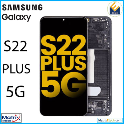 Samsung Galaxy S22 Plus 5G OLED Assembly With Frame (Refurbished) - Matrix Traders