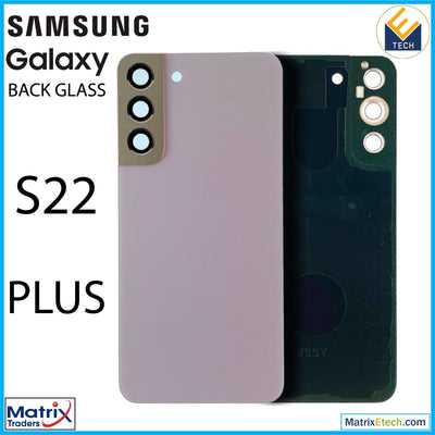 Samsung Galaxy S22 Plus Back Cover Glass With Camera Lens (Service Pack) - Matrix Traders