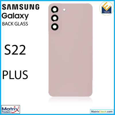 Samsung Galaxy S22 Plus Back Cover Glass With Camera Lens (Service Pack) - Matrix Traders