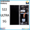 Samsung Galaxy S22 Ultra 5G OLED Assembly With Frame (Service Pack) - Matrix Traders