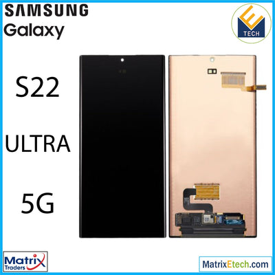 Samsung Galaxy S22 Ultra 5G OLED Assembly Without Frame (Service Pack) - Matrix Traders