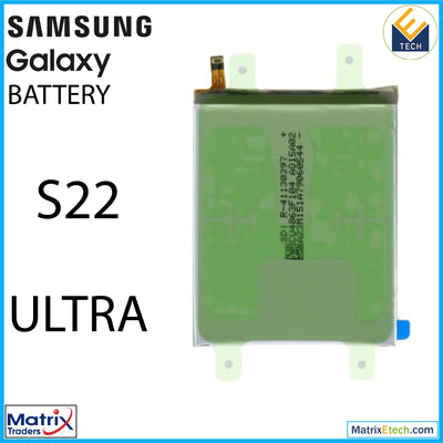 Samsung Galaxy S22 Ultra 5G Replacement Battery (Premium) (EB - BS908ABY) - Matrix Traders