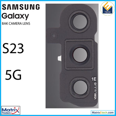 Samsung Galaxy S23 5G Back Camera Lens With Cover Bezel Ring - Matrix Traders