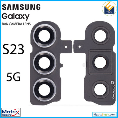 Samsung Galaxy S23 5G Back Camera Lens With Cover Bezel Ring - Matrix Traders