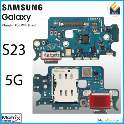 Samsung Galaxy S23 5G Charging Port Board With Sim Card Reader - Matrix Traders