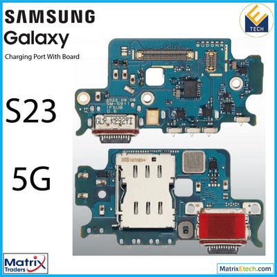 Samsung Galaxy S23 5G Charging Port Board With Sim Card Reader (US Version) - Matrix Traders