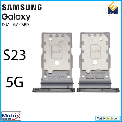 Samsung Galaxy S23 5G Dual Sim Card Tray - Matrix Traders