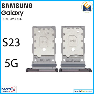 Samsung Galaxy S23 5G Dual Sim Card Tray - Matrix Traders