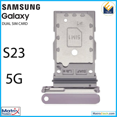 Samsung Galaxy S23 5G Dual Sim Card Tray - Matrix Traders