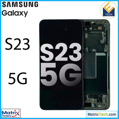 Samsung Galaxy S23 5G OLED Assembly With Frame (Pull: Grade B/C) - Matrix Traders