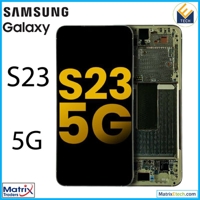 Samsung Galaxy S23 5G OLED Assembly With Frame (Refurbished) - Matrix Traders