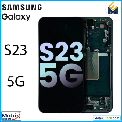 Samsung Galaxy S23 5G OLED Assembly With Frame (Service Pack) - Matrix Traders