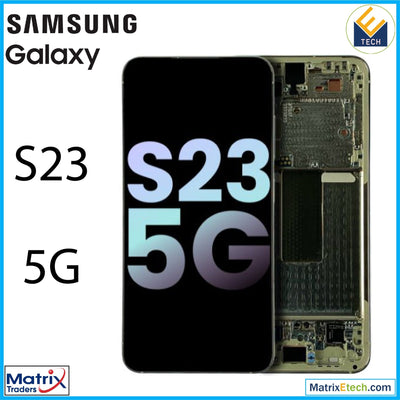 Samsung Galaxy S23 5G OLED Assembly With Frame (US & International) - Matrix Traders