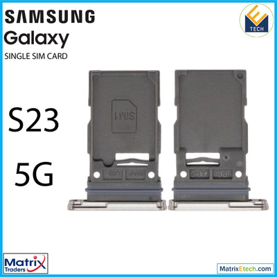 Samsung Galaxy S23 5G Single Sim Card Tray - Matrix Traders