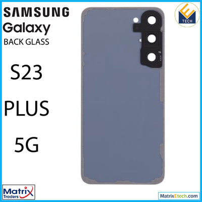 Samsung Galaxy S23 Plus 5G Back Cover Glass With Camera Lens (Aftermarket Plus) - Matrix Traders