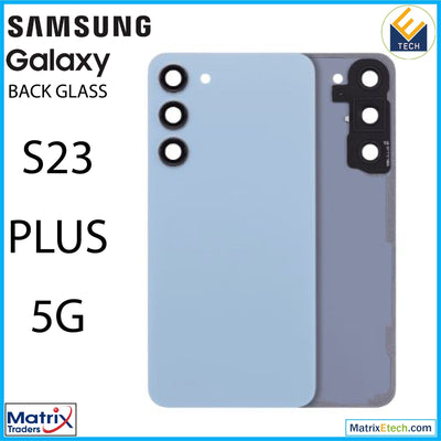 Samsung Galaxy S23 Plus 5G Back Cover Glass With Camera Lens (Aftermarket Plus) - Matrix Traders