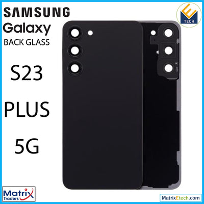 Samsung Galaxy S23 Plus 5G Back Cover Glass With Camera Lens (Aftermarket Plus) - Matrix Traders