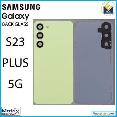 Samsung Galaxy S23 Plus 5G Back Cover Glass With Camera Lens (Aftermarket Plus) - Matrix Traders