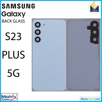 Samsung Galaxy S23 Plus 5G Back Cover Glass With Camera Lens (Aftermarket Plus) - Matrix Traders