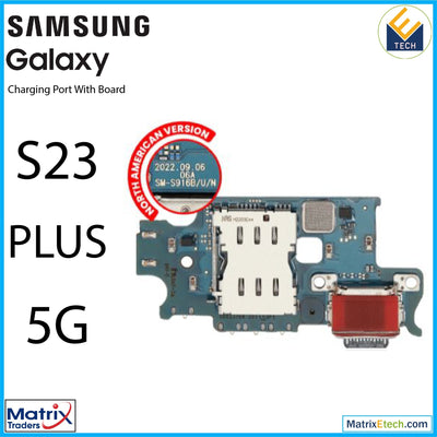 Samsung Galaxy S23 Plus 5G Charging Port Board With Sim Card Reader (US Version) - Matrix Traders