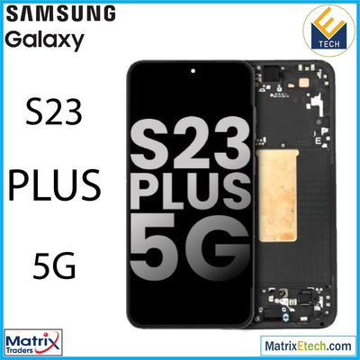 Samsung Galaxy S23 Plus 5G OLED Assembly With Frame (Pull: Grade A) - Matrix Traders