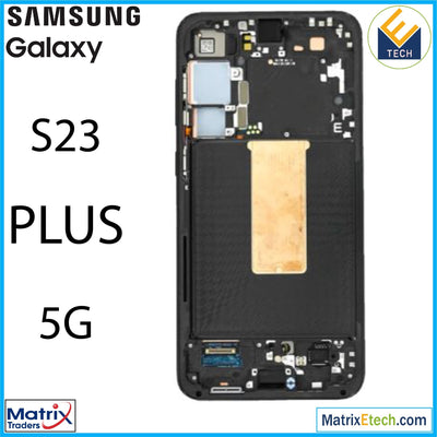 Samsung Galaxy S23 Plus 5G OLED Assembly With Frame (Pull: Grade A) - Matrix Traders