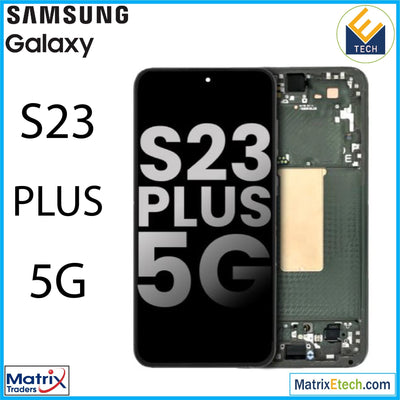 Samsung Galaxy S23 Plus 5G OLED Assembly With Frame (Pull Grade B/C) - Matrix Traders