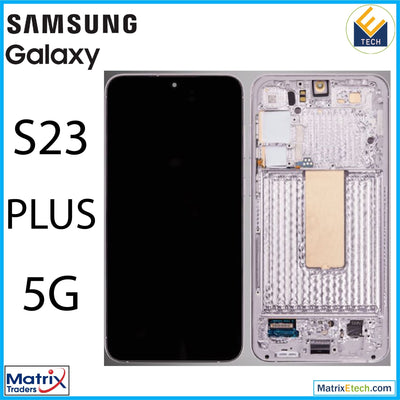 Samsung Galaxy S23 Plus 5G OLED Assembly With Frame (US & International) - Matrix Traders