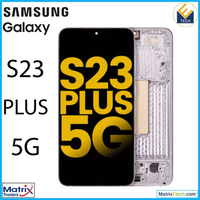 Samsung Galaxy S23 Plus 5G OLED Assembly With Frame (US & International) - Matrix Traders