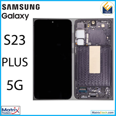 Samsung Galaxy S23 Plus 5G OLED Assembly With Frame (US & International) - Matrix Traders