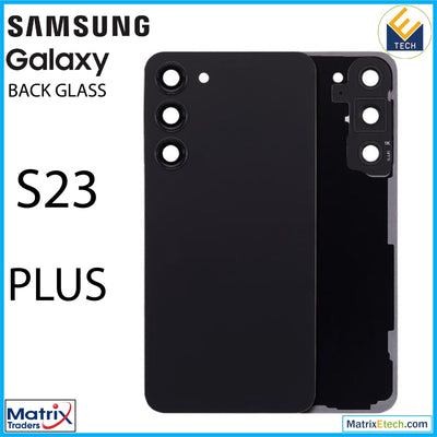 Samsung Galaxy S23 Plus Back Cover Glass With Camera Lens (Service Pack) - Matrix Traders