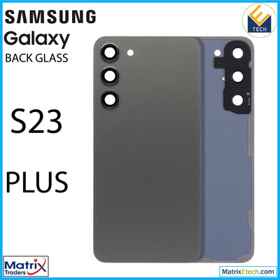 Samsung Galaxy S23 Plus Back Cover Glass With Camera Lens (Service Pack) - Matrix Traders