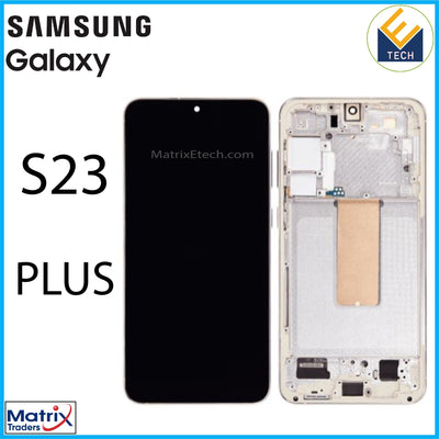 Samsung Galaxy S23 Plus OLED Assembly With Frame (US & International) - Matrix Traders