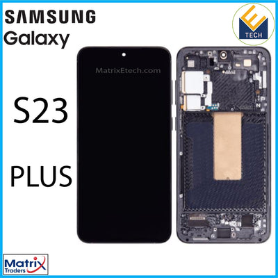 Samsung Galaxy S23 Plus OLED Assembly With Frame (US & International) - Matrix Traders