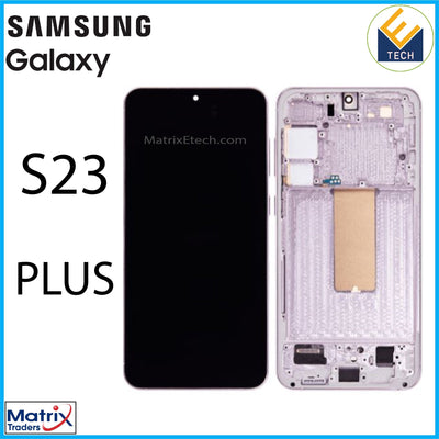 Samsung Galaxy S23 Plus OLED Assembly With Frame (US & International) - Matrix Traders