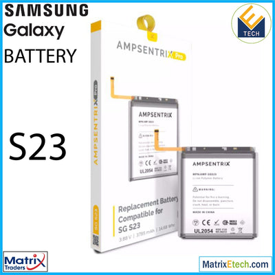 Samsung Galaxy S23 Replacement Battery (Pro) (EB - BS912ABY) - Matrix Traders