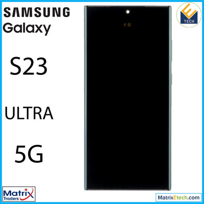 Samsung Galaxy S23 Ultra 5G OLED Assembly With Frame (Service Pack) - Matrix Traders