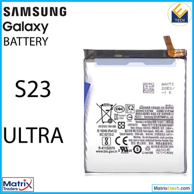 Samsung Galaxy S23 Ultra Replacement Battery (Service Pack) (EB - BS918ABY) - Matrix Traders