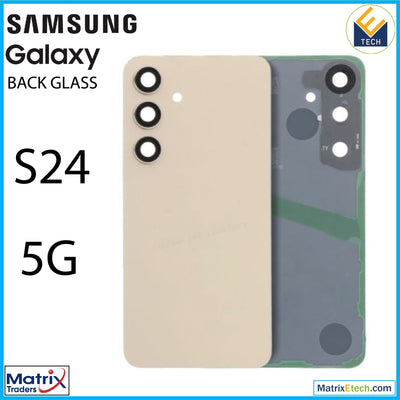 Samsung Galaxy S24 5G Back Cover Glass With Camera Lens (Aftermarket Plus) - Matrix Traders