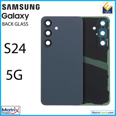 Samsung Galaxy S24 5G Back Cover Glass With Camera Lens (Aftermarket Plus) - Matrix Traders