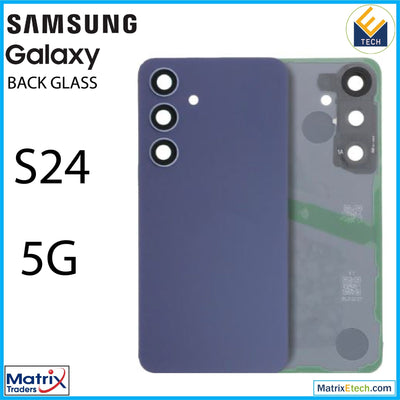 Samsung Galaxy S24 5G Back Cover Glass With Camera Lens (Aftermarket Plus) - Matrix Traders