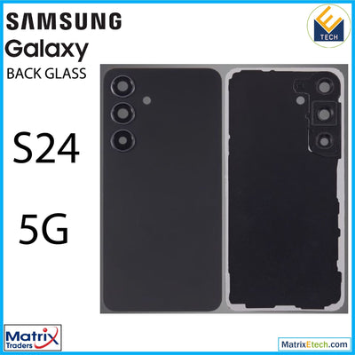 Samsung Galaxy S24 5G Back Cover Glass With Camera Lens (Aftermarket Plus) - Matrix Traders