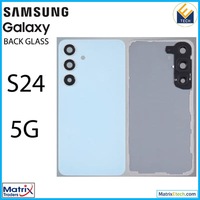 Samsung Galaxy S24 5G Back Cover Glass With Camera Lens (Aftermarket Plus) - Matrix Traders