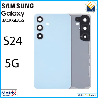 Samsung Galaxy S24 5G Back Cover Glass With Camera Lens (Aftermarket Plus) - Matrix Traders