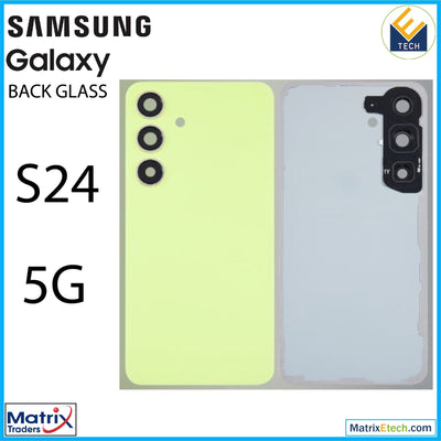 Samsung Galaxy S24 5G Back Cover Glass With Camera Lens (Aftermarket Plus) - Matrix Traders