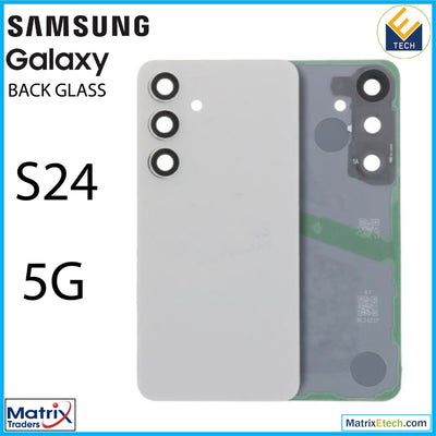 Samsung Galaxy S24 5G Back Cover Glass With Camera Lens (Aftermarket Plus) - Matrix Traders